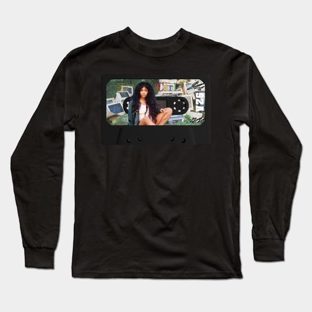 Cassette SZA - Ctrl Long Sleeve T-Shirt by Oldies Goodies!